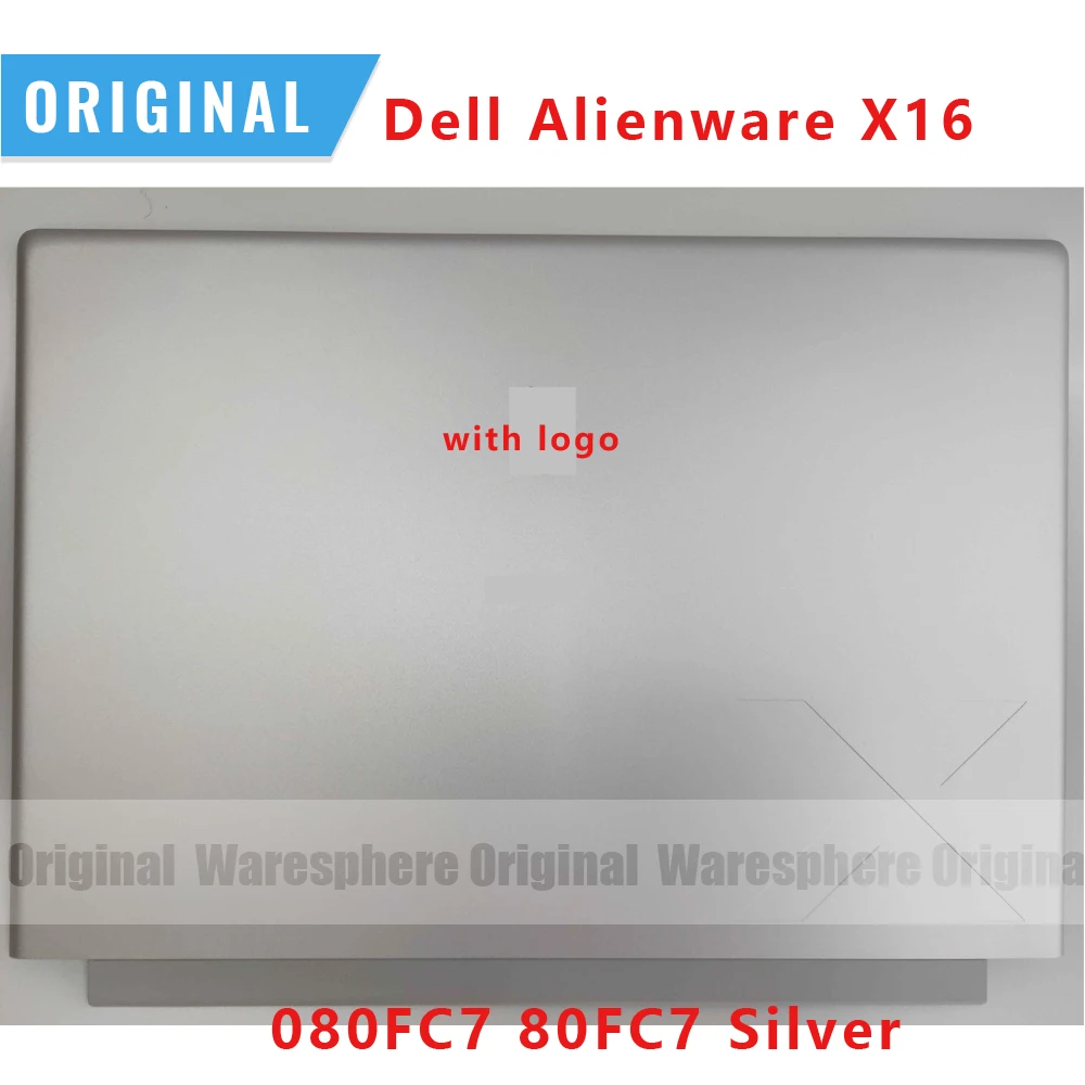 Новая Оригинальная задняя крышка CD для Dell Alienware X16 080FC7 80FC7 серебристая
