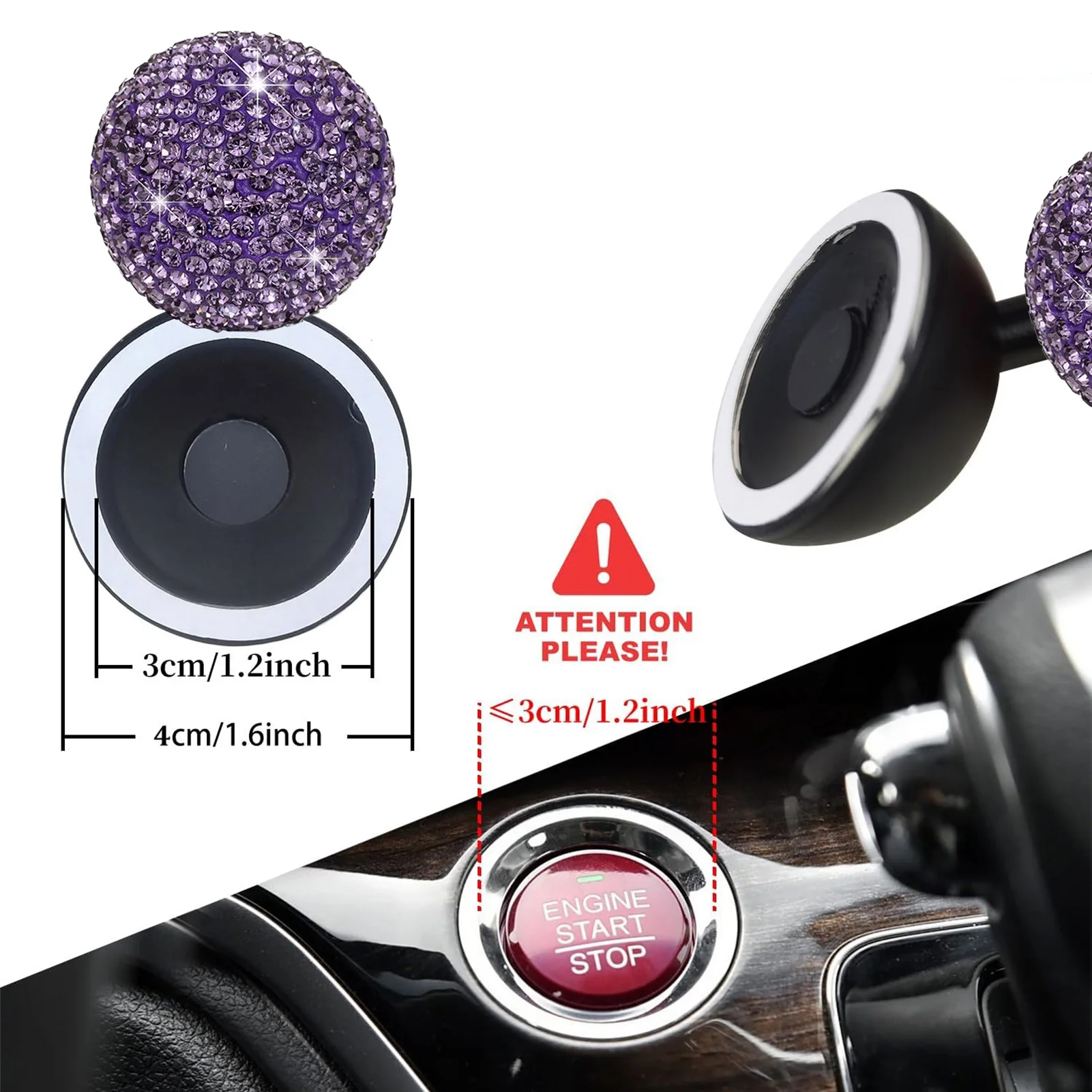 Автомобильный рычаг запуска одной кнопкой креативный чехол для стартера с