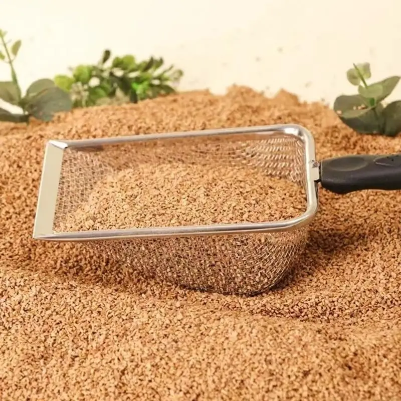 C90A из нержавеющей стали кала Shovel Инструменты для очистки домашних животных