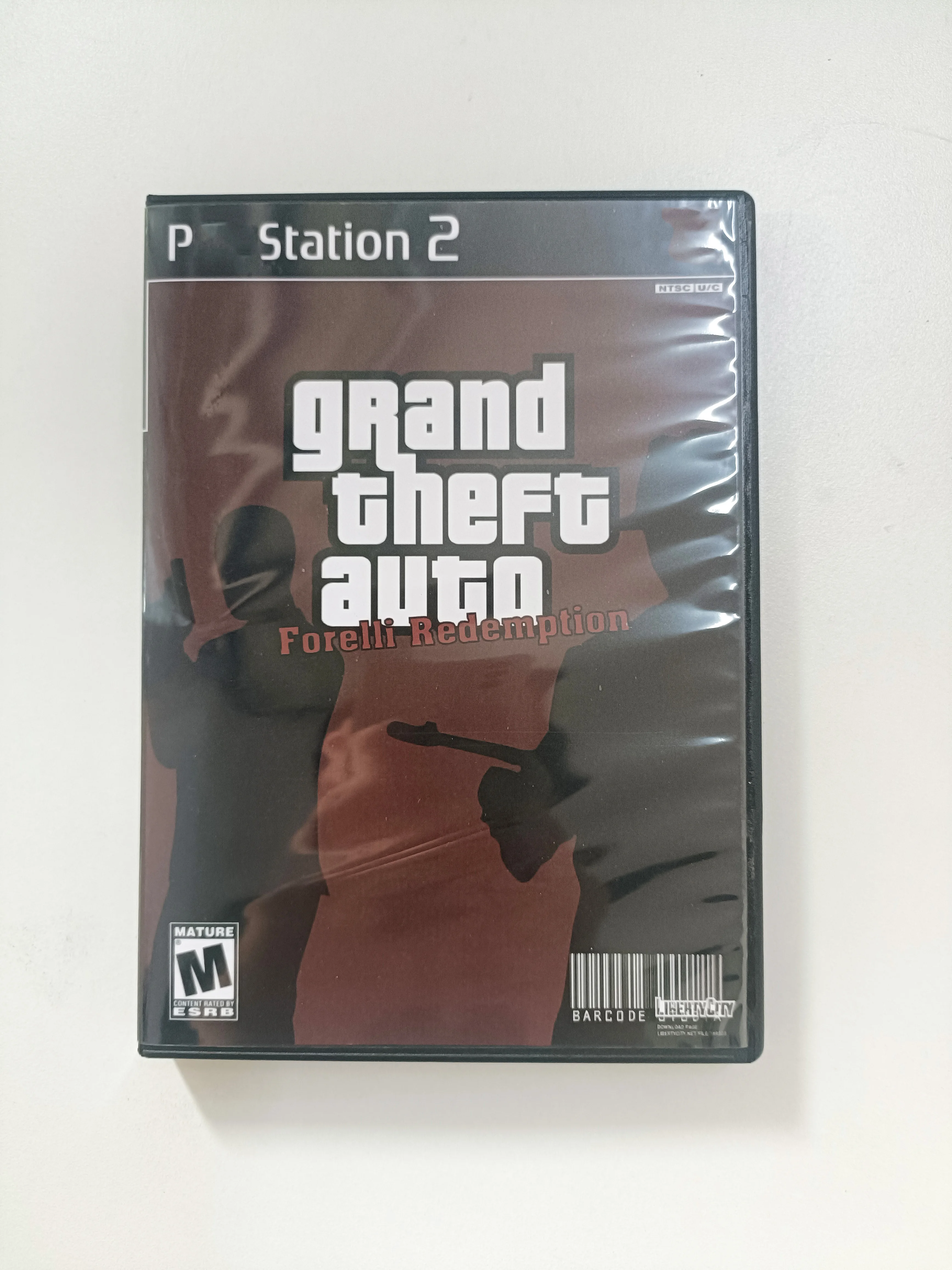 PS2 gta Forelli Redempti с ручной копия диска разблокировка игровой консольной станции 2
