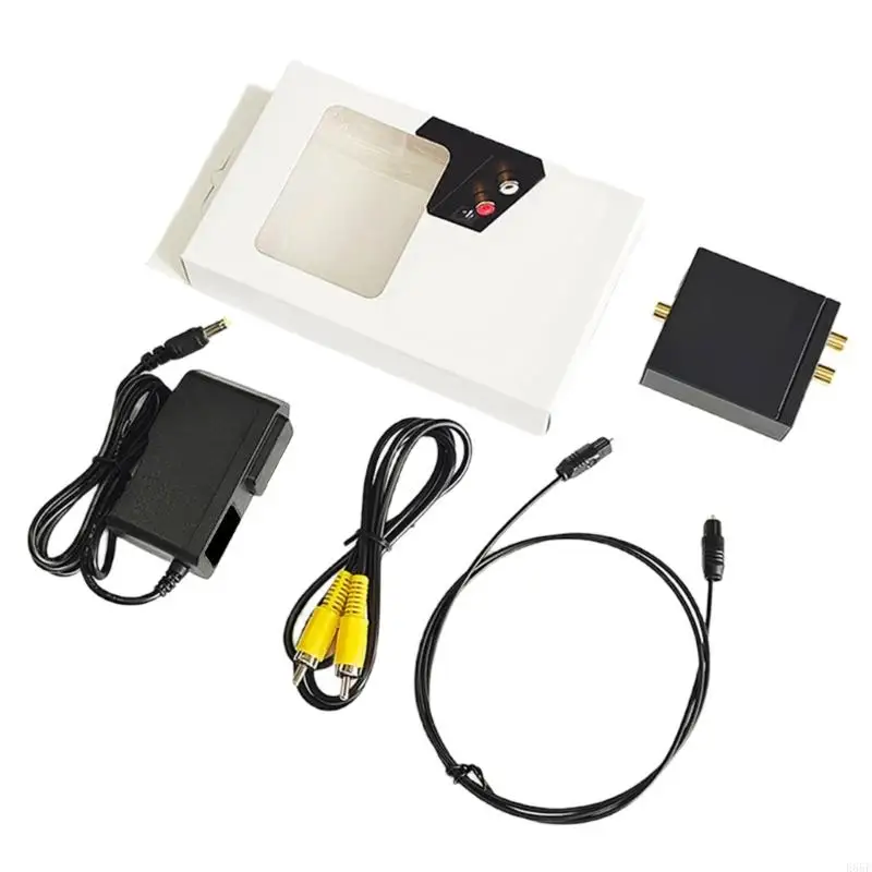 E65E 1 SET Digital Optical Coax для аналогового адаптера стерео звука с кабелем