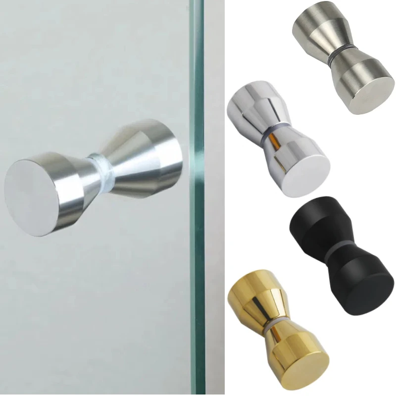 Kensharp душевая кабина из нержавеющей стали 304 Раздвижная стеклянная дверная ручка