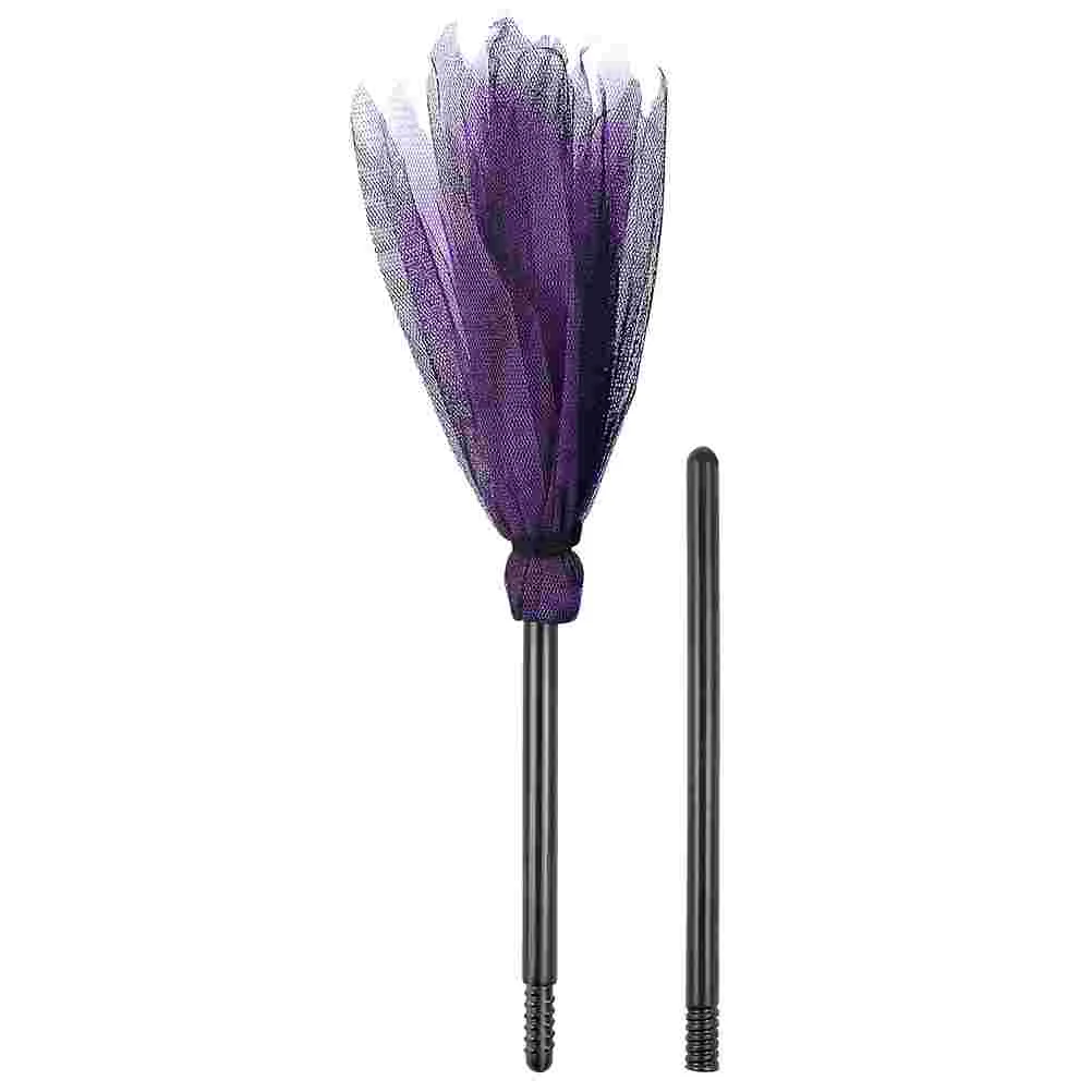 

Witch Broomprop Kids Broomstick Cosplay Witches Party Hanging Decorornament Window Tick Teat Or Spooky Decorative Costume Stick