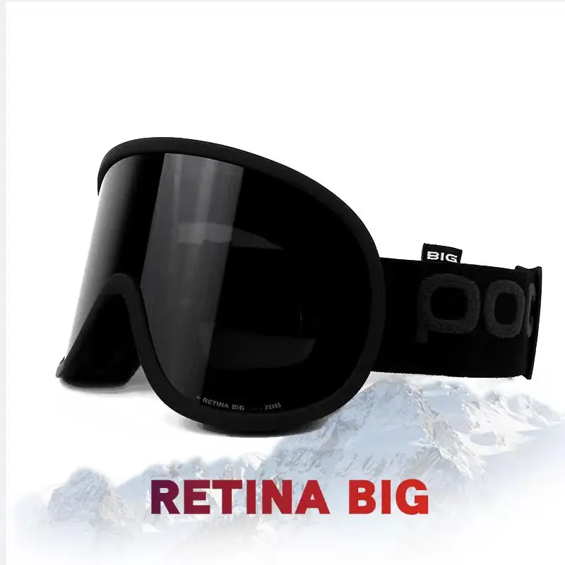 Однобортные и двухбортные лыжные очки POC высококачественные двухполюсные