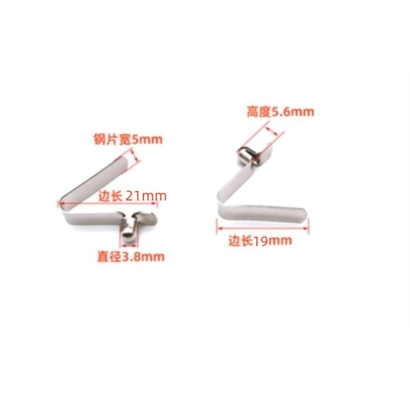 

10 шт. 3 5 6 6,5 7 7,5 8 9 9,5 мм металлический Телескопический пружинный зажим в трубе, U-образный позиционный пружинный зажим, пружина типа V