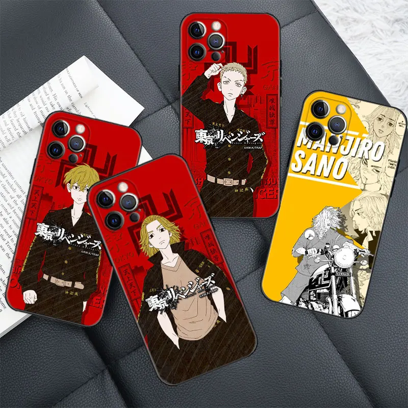 

Case for iphone 11 13 12 pro max Cover xr 7 8 Plus Funda XS X 6s 5 5s SE2020 Coque Manjiro Sano