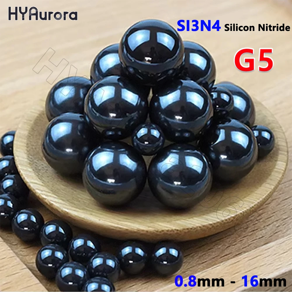 

Класс G5 Si3N4 Керамические шарики из нитрида кремния Диаметр 0,8 1 1,2 1,588 1,984 2 2,381 2,5 2,778 От 3 мм до 16 мм Стойкость до 1200 ℃