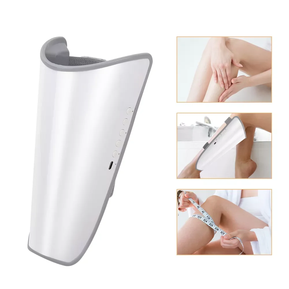 

Массажер для ног NEW2023, беспроводной аппарат для массажа икр, с вибрацией и подогревом, для кровообращения, снятия боли в мышцах