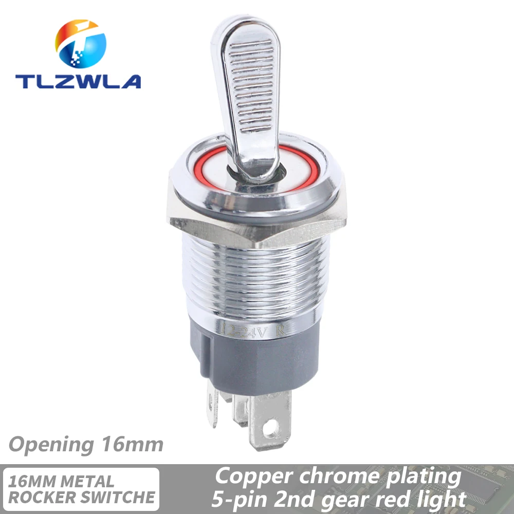 

Водонепроницаемый металлический тумблер TLZWLA 16 мм