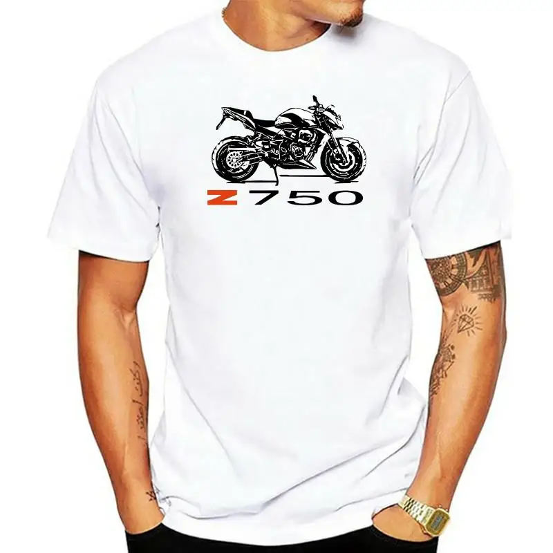 

Newest 2022 Fashion Summer Short Sleeves Cotton Fashion T shirt Z 750 Motorcycle Z750 - Fruit Of The Loomcompany T Shirts