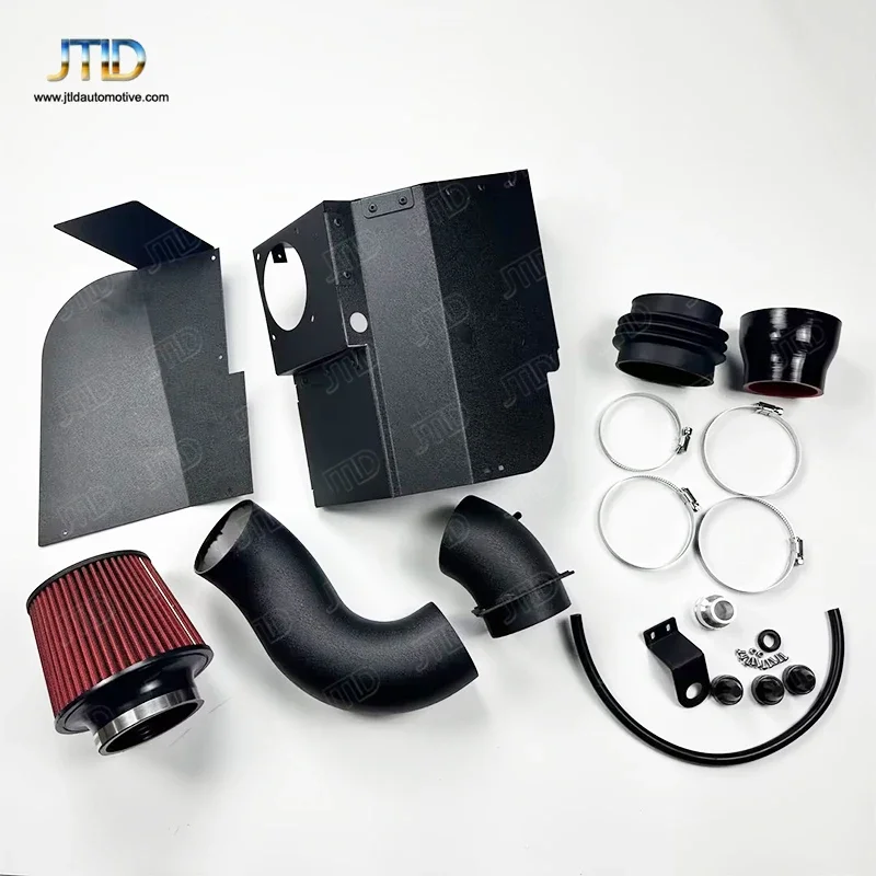 Система производительности JTLD черная впускная труба холодного воздуха для Golf GTI