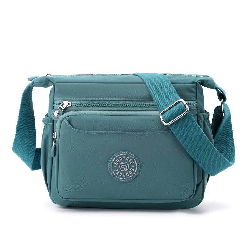 Маленькая женская сумка на плечо Antiwear женские нейлоновые дамские сумки через