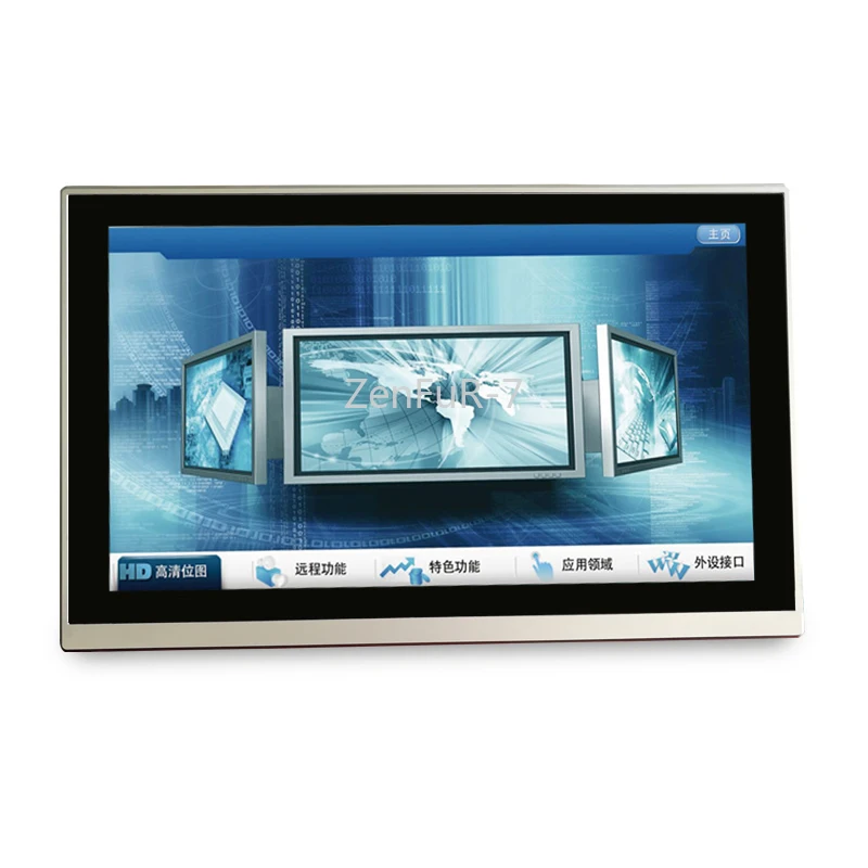 

15-inch cloud man-machine interface supports mobile phone app remote web monitoring industrial touch screen