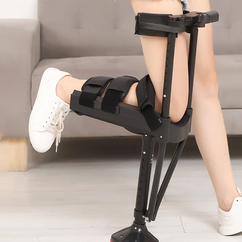 Спираль для ходьбы без рук Телескопическая Подставка одной ноги свободные руки