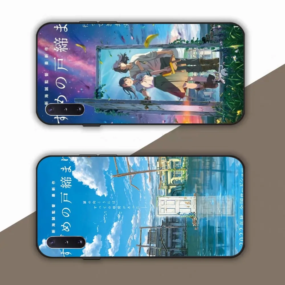 Чехол для телефона BiliBili S-Suzume No T-Tojimari Samsung Note 8 9 10 20 Pro Plus Lite M 11 30 21 31 51 A 22 42 02 03