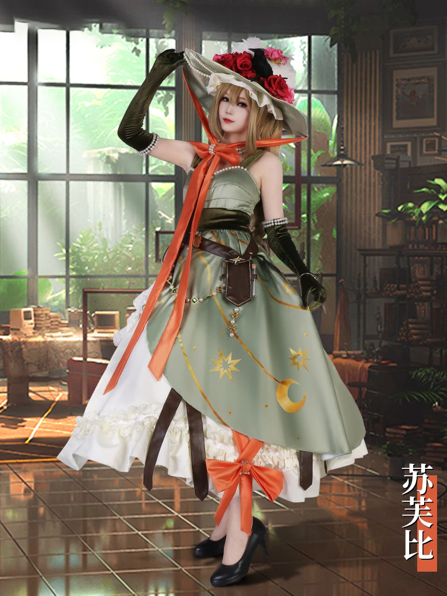 

Presale Sotheby Cosplay Foreign Dress Cos Reverse:1999 Full Set Of Game Clothing Customized