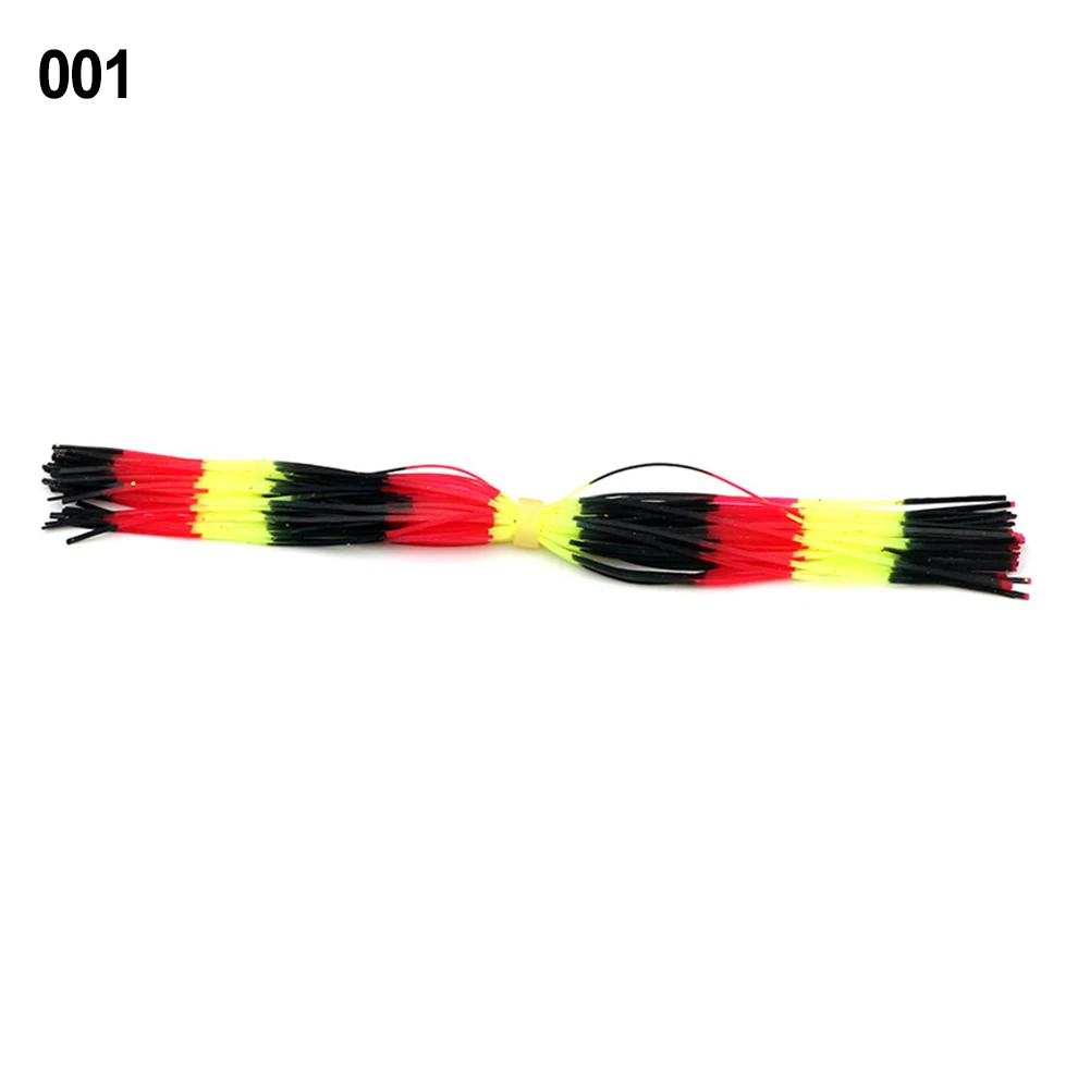 

Fishing Tool Skirts Fishing Lures Essential for Fishing Enthusiasts 50x Silicone Skirts Fishing Lures Beard Pack