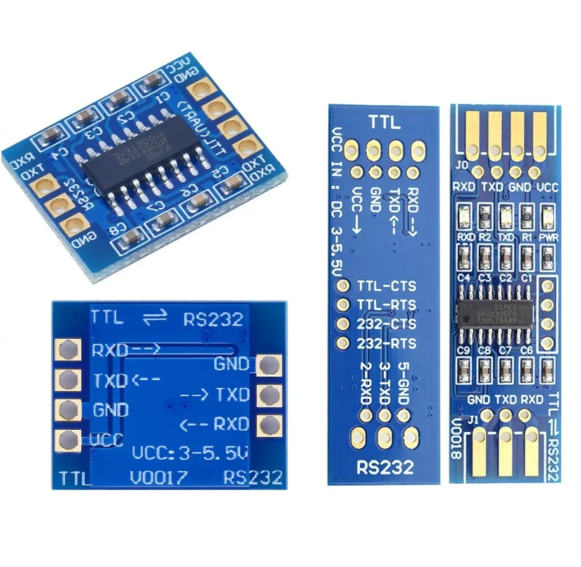 

Модуль RS232 SP3232 TTL на RS232, модуль последовательного порта TTL