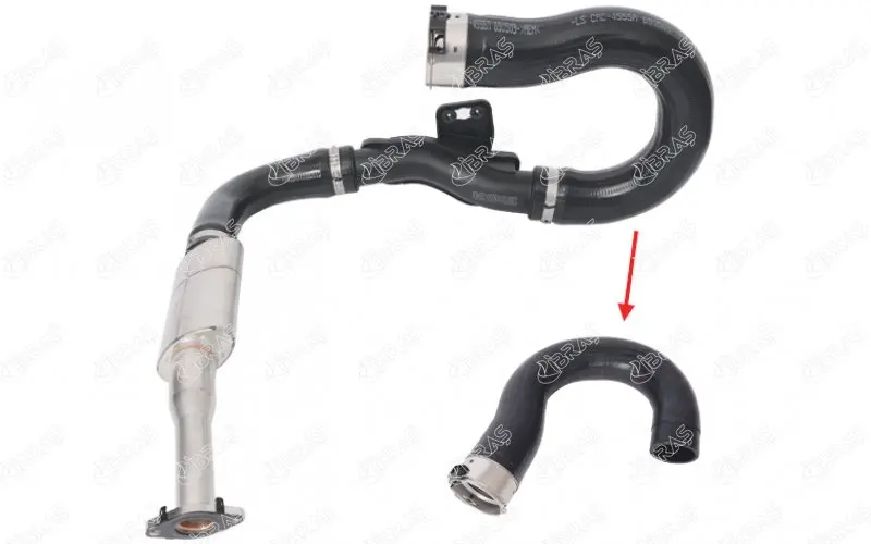 

Store code: 25130 TURBO radiator inlet inlet hose AVEO T300 MULTIJET
