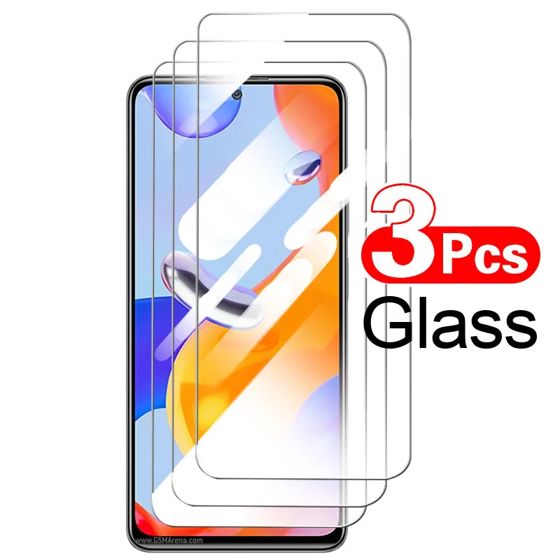 

3pcs Full Tempered Glass for Xiaomi Redmi Note 11 Pro Plus 5G Note 11e Xiami HD Screen Protector Film for Xiomi Note 11S Glass
