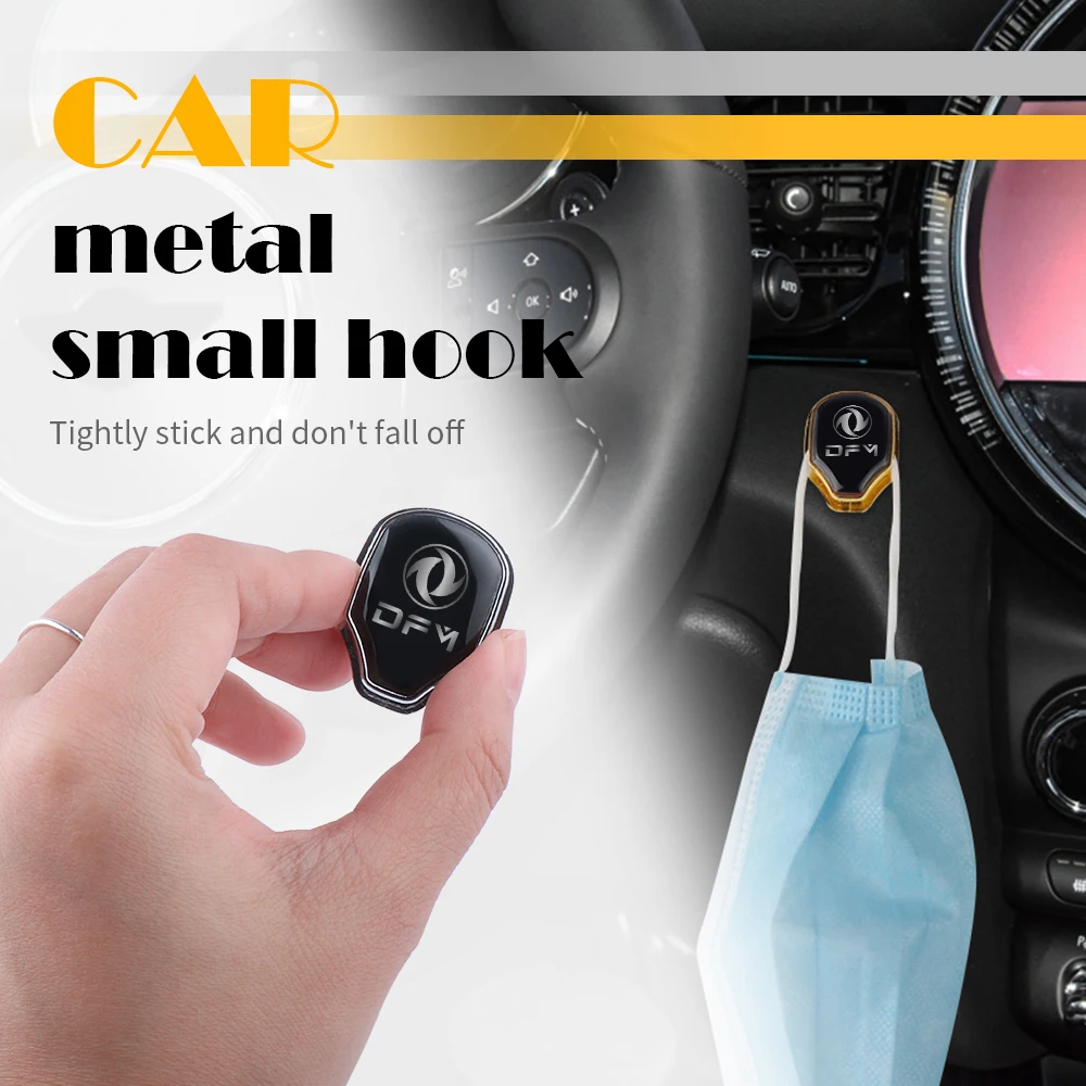 

1/2/4pcs Metal Car Hooks Hanger Sticker Purses Bags Holder Accessories For Dongfeng Tractor AX7 580 S30 H30 Cross AX4 A30 A6 AX3