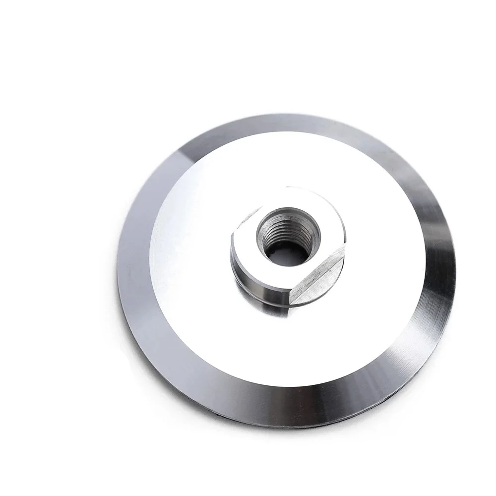 

1 Pcs Polishing Pad 4inch Backer Pad W/ Aluminum Base Backing Holder M14 Thread For Diamond Polishing Buffing
