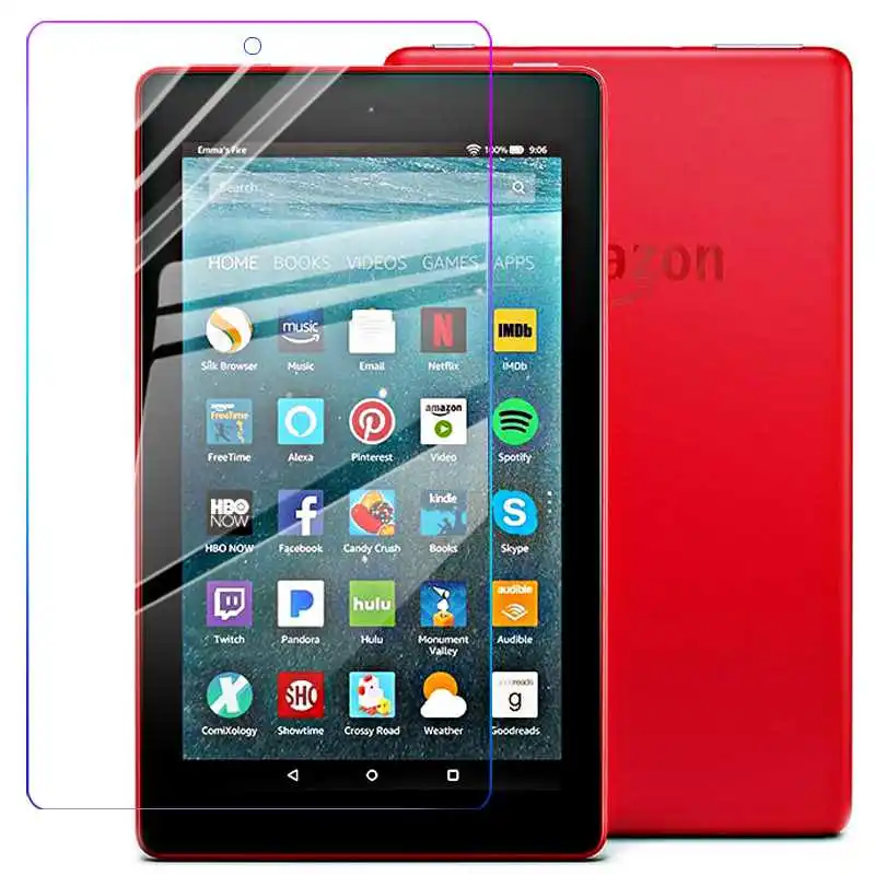 

9H Full Tempered Glass For Amazon Fire 7 2017 Screen Protector