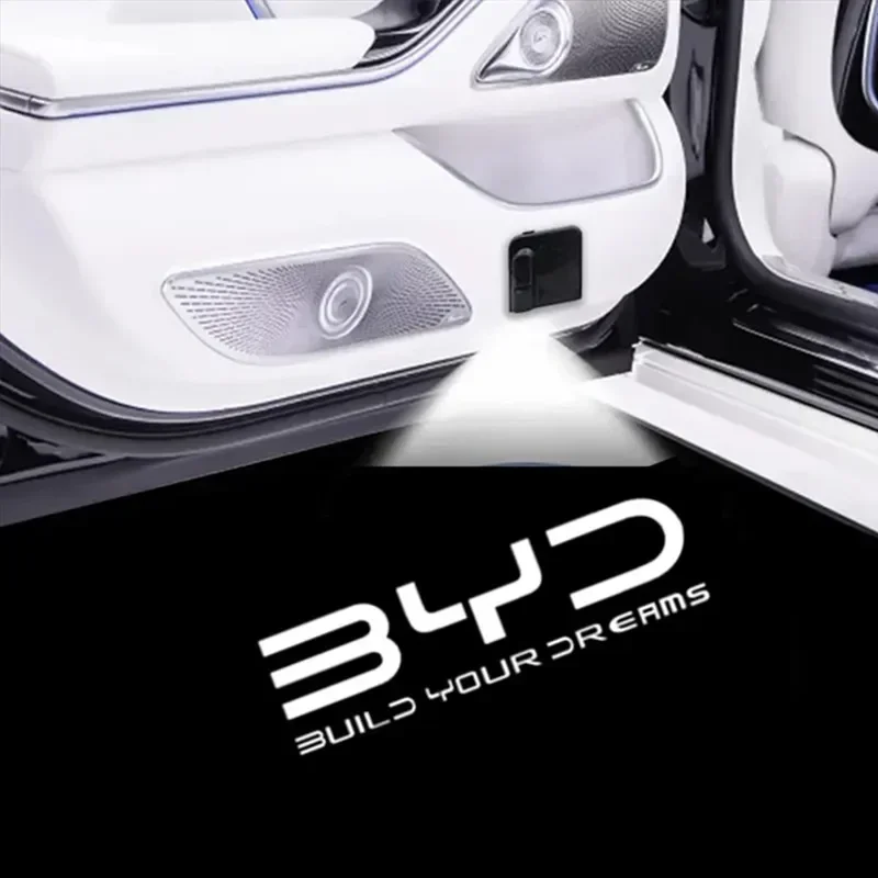 2 шт. для BYD ATTO3 QIN SONG S6 7 E6 TANG YUAN PLUS дверь автомобиля приветственный свет