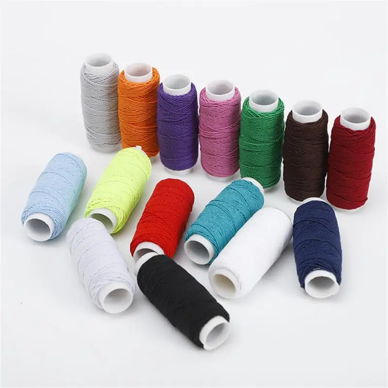 

Colorful Elastic Threads for Sewing Machines 1roll Embroidery Sewing Thread Hand Sewing Thread Craft DIY Sewing Accessories