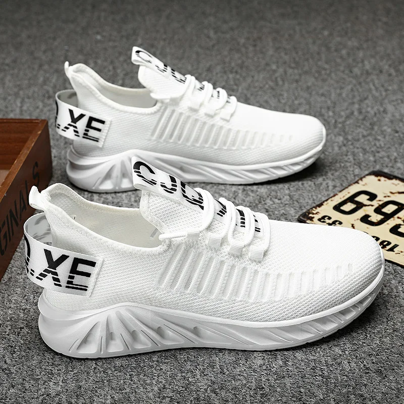 

2022 Sneakers Men Comfortable Breathable Non-slip Lace-up Increase Casual Soports Running Shoes Mens Wholesale