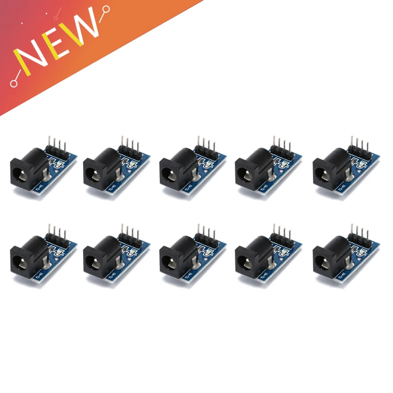 

Разъемы питания 5,5-2,1 DC005 в адаптер DIP, печатная плата преобразователя, розетка постоянного тока, макетная плата, интерфейс тестирования, плата преобразования