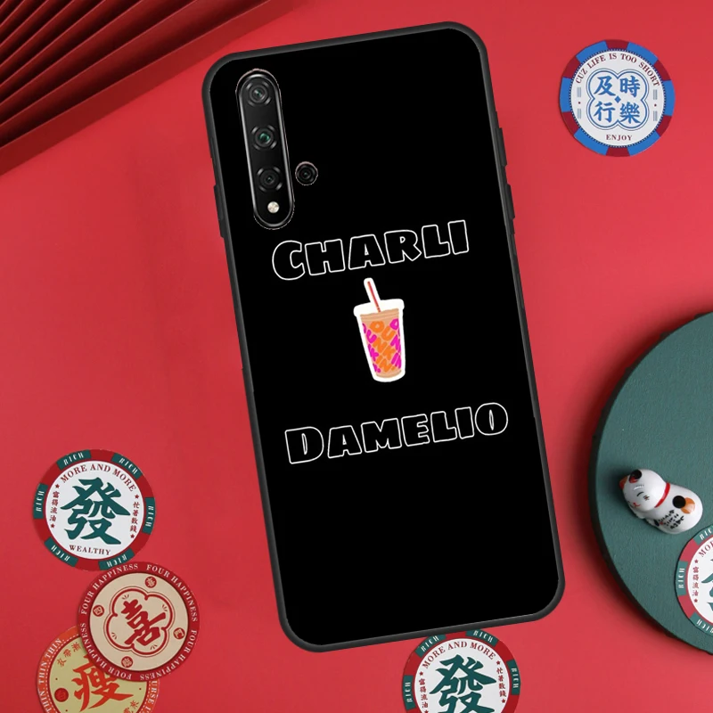 Фото Чехол Charli D'Amelio для Huawei Nova 5T 9 10 SE 7i 8i 11i 12i Y73 Y72 Y61 Y91 Y60 Y70 Y90 P20 P30 P40 Lite №3