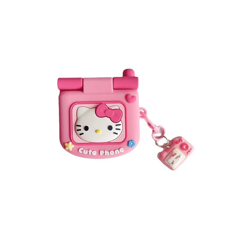 MINIIns Girl Flip Mirror KT Подходит для AirPods Защитный чехол 2 Apple Wireless Bluetooth 3-го поколения Pro2