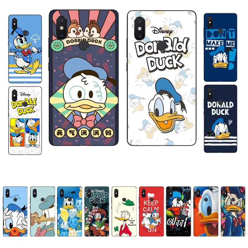 

Disney Donald Duck Phone Case for Xiaomi mi 5 6 8 9 10 lite pro SE Mix 2s 3 F1 Max2 3