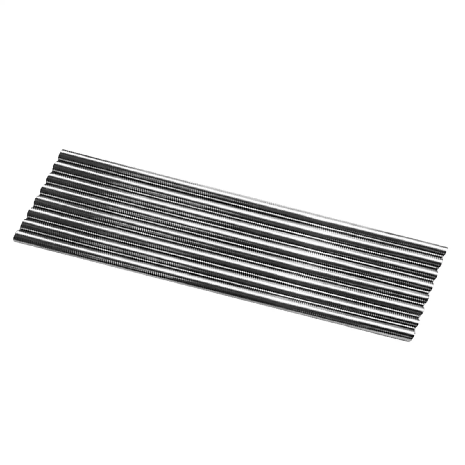 

8 Pieces Garment Hanging Rod Closet Rack Rod Closet Brackets Rod for Storage Hats