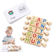 childrens wooden toys number letter cognition montessori education early block toy for kid memory training baby interactive toy