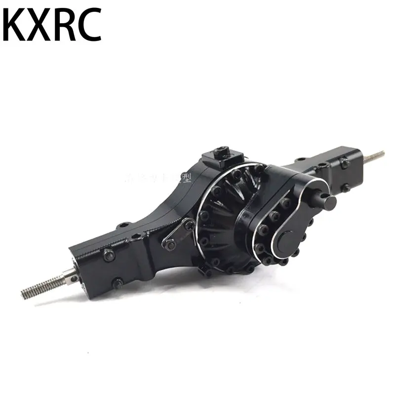 

Metal Differential Power Rear Through Axle for 1/14 Tamiya RC Truck Trailer Tipper Scania 770S Benz Actros Volvo MAN LESU Parts