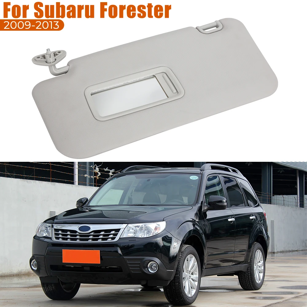 Серый автомобильный солнцезащитный козырек с левой стороны водителя пассажира