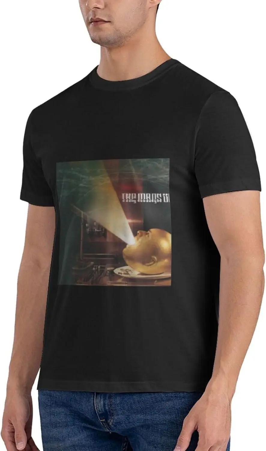 Мужская футболка Mars Volta базовая музыкальная с короткими рукавами модный
