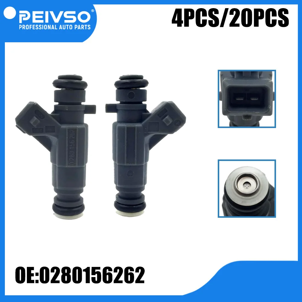 Фото Форсунка топливная 0280156262 для Geely KingKong MR479 Cruiser CK CK2 CK3 QQ308, 4 шт. и 20 шт. №1