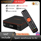GTMEDIA V9 Prime Цифровой спутниковый ТВ-ресивер DVB-S  S2  S2X 1080P HD-декодер Тюнер Встроенный Wi-Fi Поддержка многопоточности T2MI CCAM PK GTmedia V8X