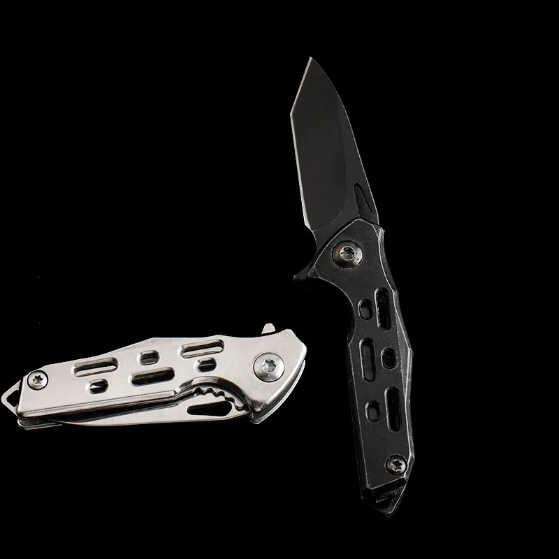 

2024 Миниатюрный Складной Нож для улицы, складной нож высокой твердости для самообороны, портативный нож для кемпинга и выживания, многоцелевой нож