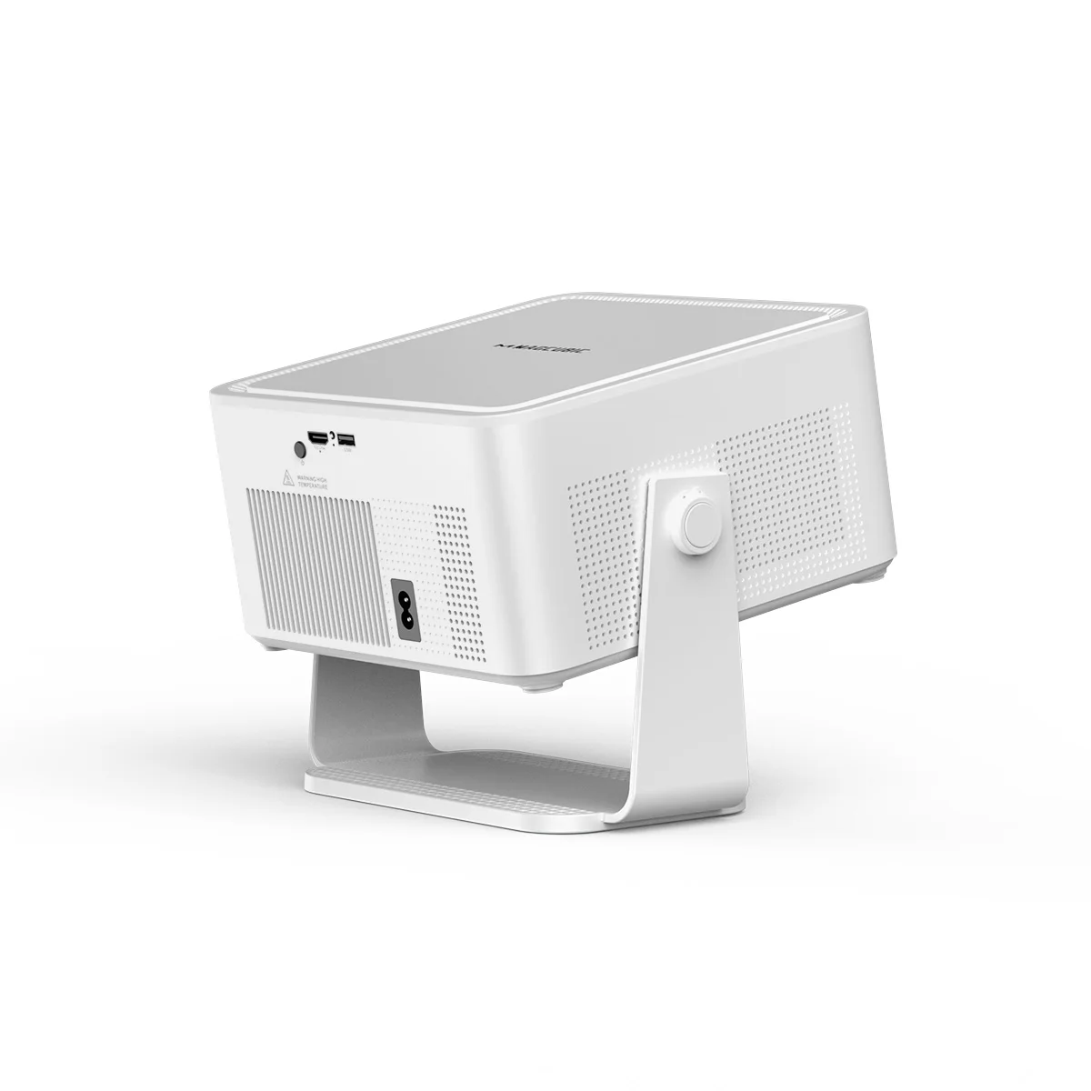 Фото Проектор Magcubic HY450 Max с яркостью 1100 ANSI люмен, короткофокусный, с разрешением 1080P, автофокусом, коррекцией трапецеидальных искажений, поддержкой WiFi6 и BT5.4, для дома, офиса и улицы. №4