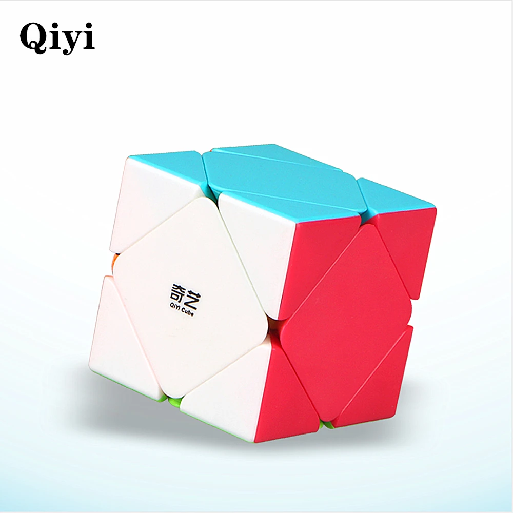 [Picube] QiYi QiCheng 3x3 Skewb مكعب السرعة QiCheng جيلي تحديد المواقع انحراف لغز المكعب السحري انحراف Cubo Magico