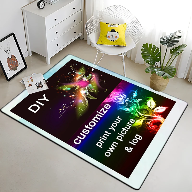 

Custom Carpet Dropshipping Printed Rug For Living Room Area Rug Doormat Large Carpet Pet Mat Bathmat Soft Rug Home Decoration