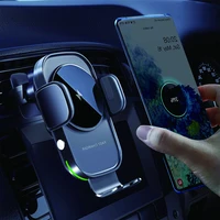 car wireless charger phone holder for iphone13 pro max xiaomi samsung wireless charger cellphone car holder for iphone12 pro max