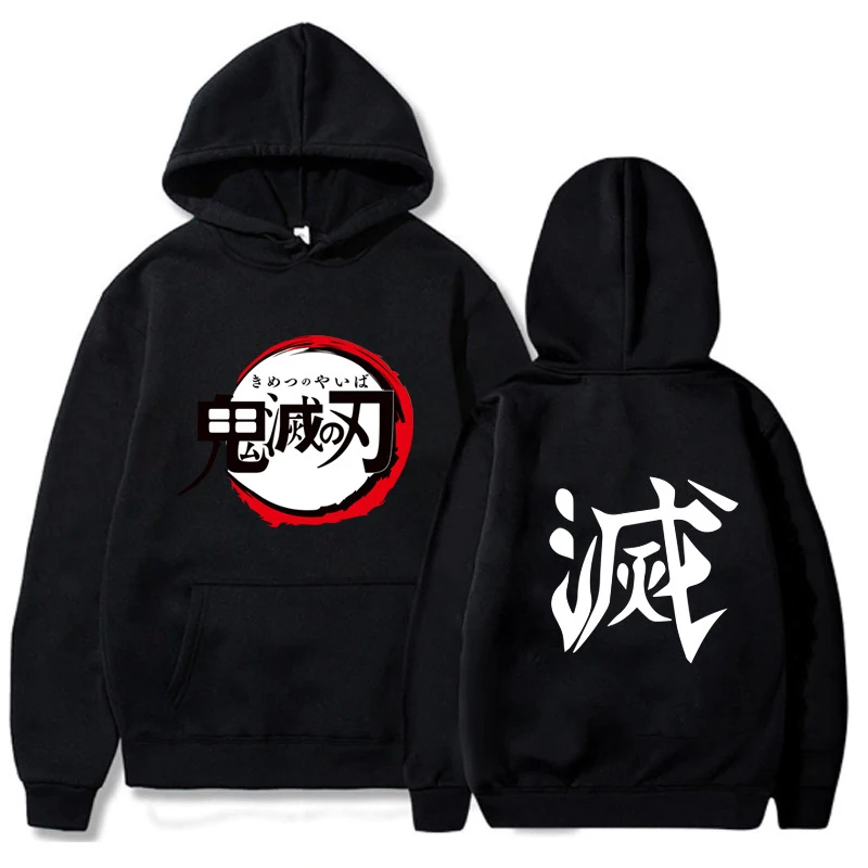 

Anime Demon Slayer Hoodies Kimetsu No Yaiba Printed Men Women Cosplay costume Oversized Boy girls Hooded Sweatshirts