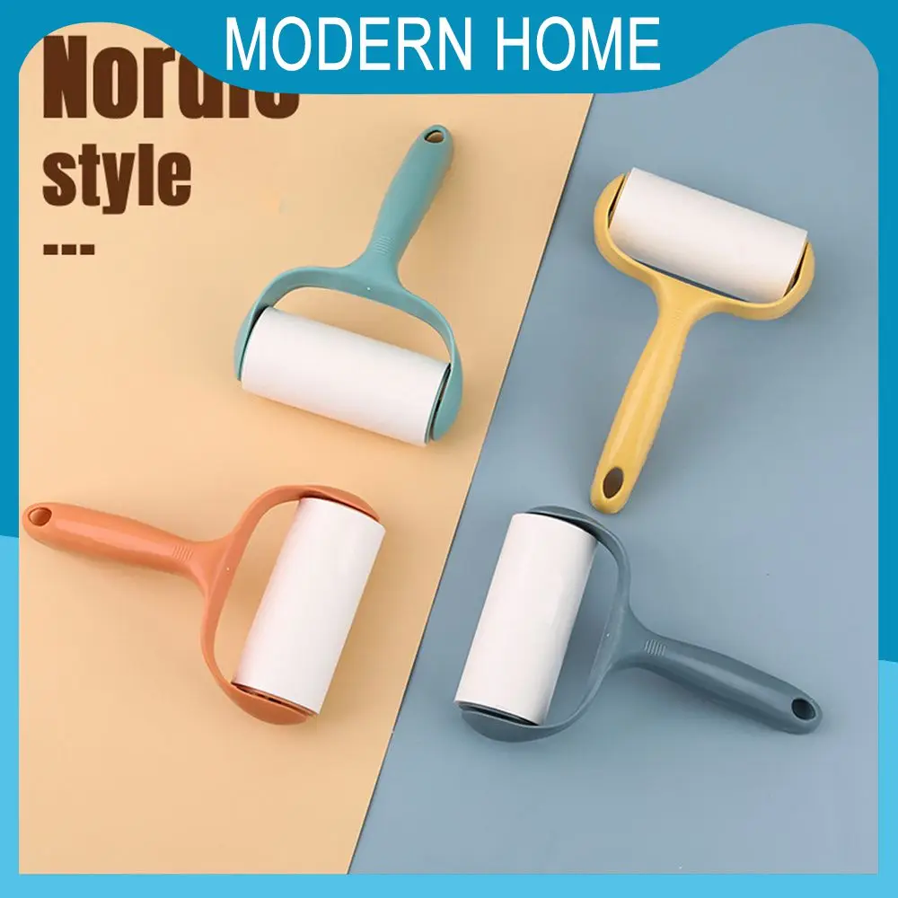 

Strong Dust Removal Tousle Remover Strong Viscosity Non-slip Handle Tousle Remover Roller Split Design Convenient Storage