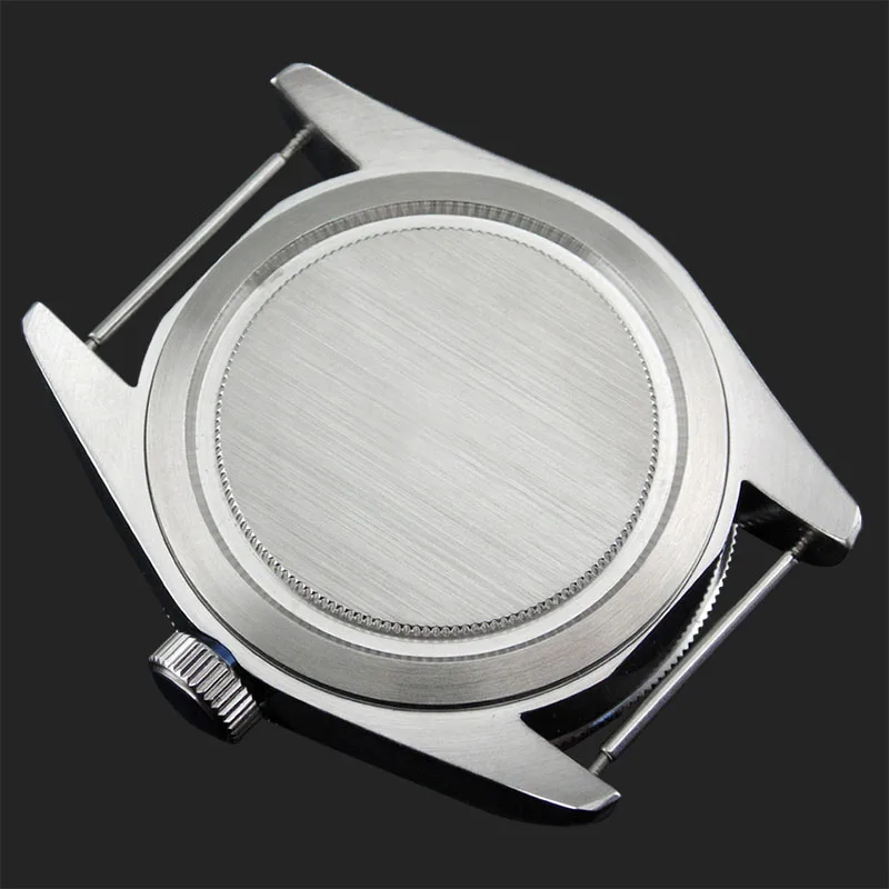 Watch Case Accessories 316L Stainless Steel Case 41mm Sapphire For Seagull ST2130, SW200, P5000 Series Mechanical Movement