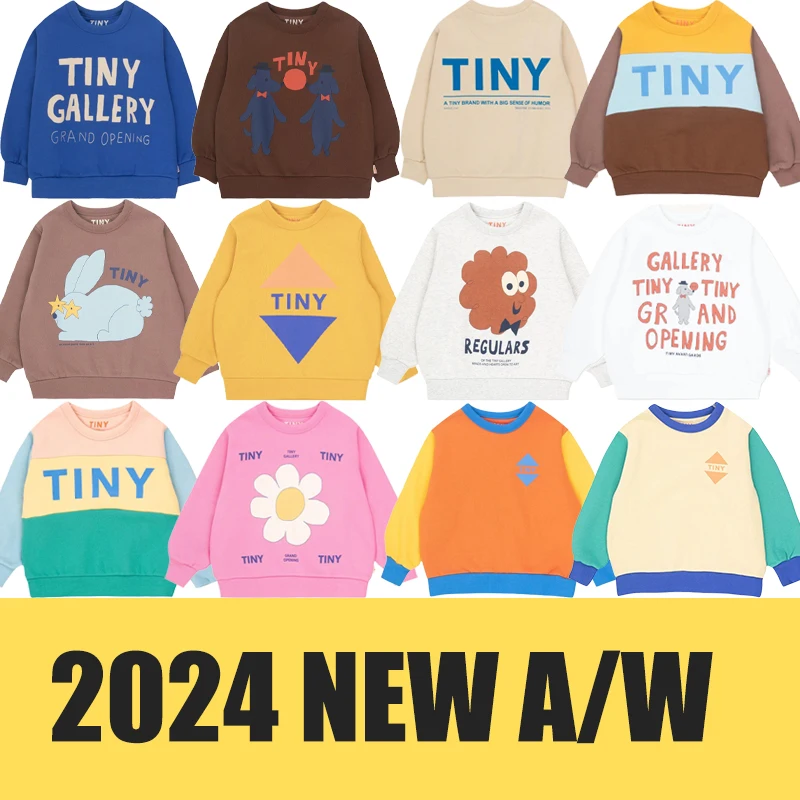 A/W новинка 2024 детская толстовка с капюшоном для девочек и мальчиков синие